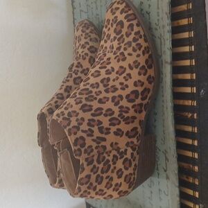 Cheetah Ankle booties